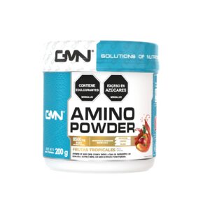 Aminoácidos BCAA GMN Frutas Tropicales 200g Amino Powder